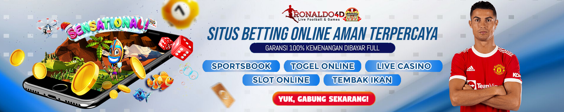 RONALDO4D | Situs Slots 4d Gacor Online Login Terpercaya